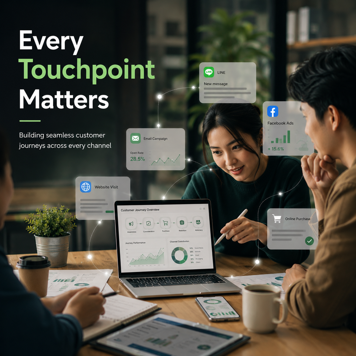 Every Touchpoint Matters: กลยุทธ์การตลาดที่เชื่อมทุกช่องทางสู่ประสบการณ์ลูกค้าที่ไร้รอยต่อ