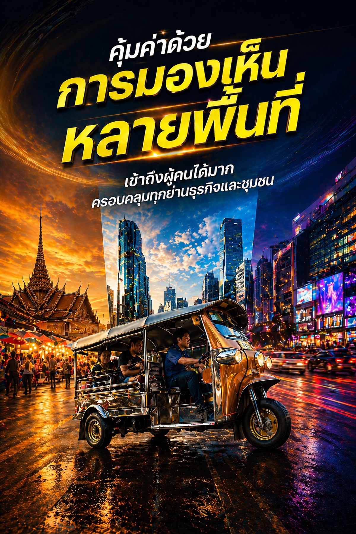 Billboard เคลื่อนที่แพงกว่าป้ายนิ่งหรือเปล่า