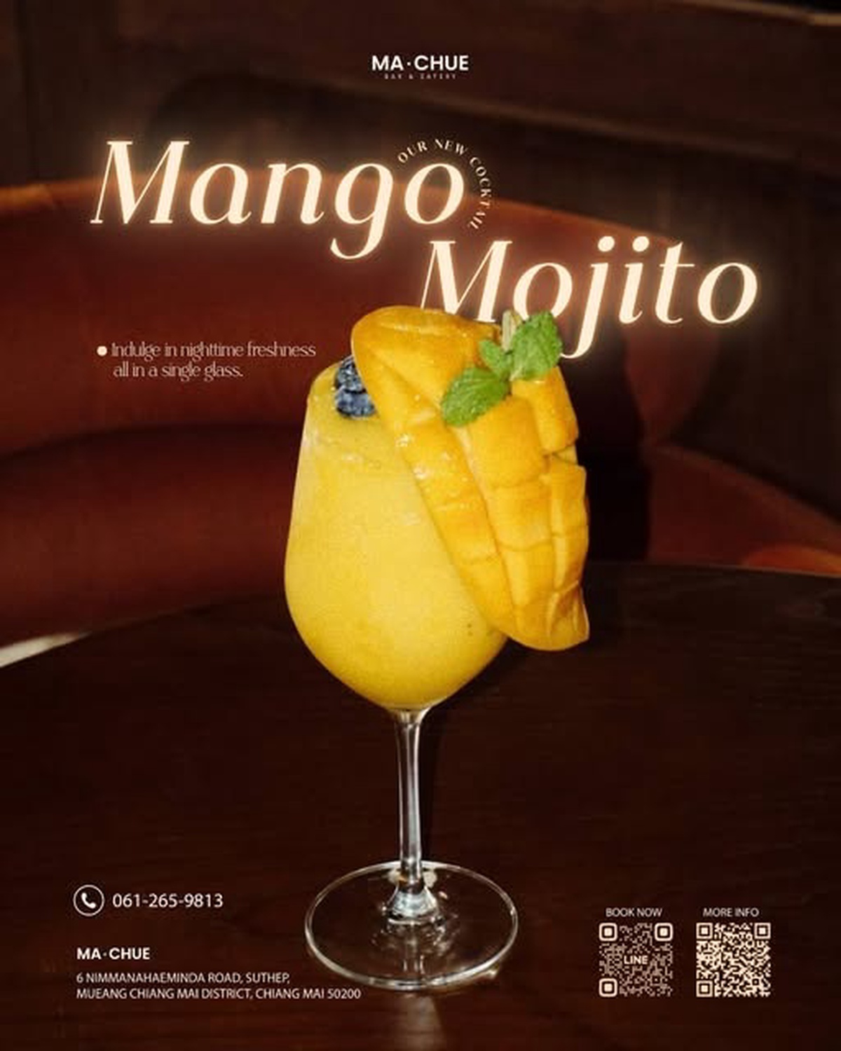 🍹 Mango Mojito – ความสดชื่นที่ลงตัวในแก้วเดียว!
